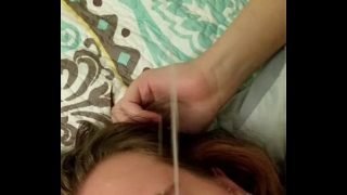 cumshot facial for cheating ex gf