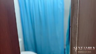 perfect booty hot latina beauty maria takes my big cock in shower cum deep inside