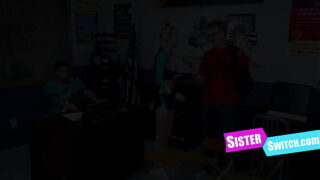 Swapping My Teen Step Sis In Uniform For My Friends Cheerleader Step Sis