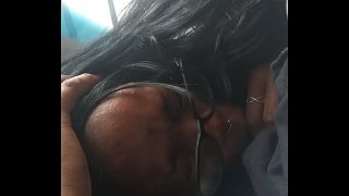 Teen Cries While Deep throating Massive black cock